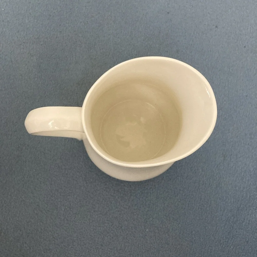 Vtg Pier 1 Imports White 6.5